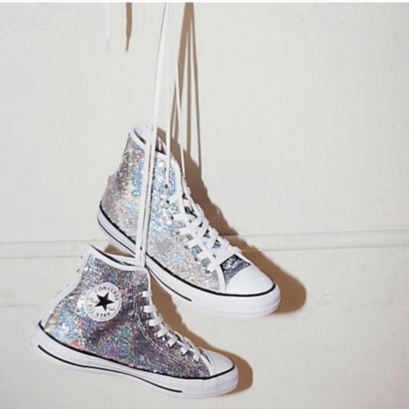 converse sequin high tops
